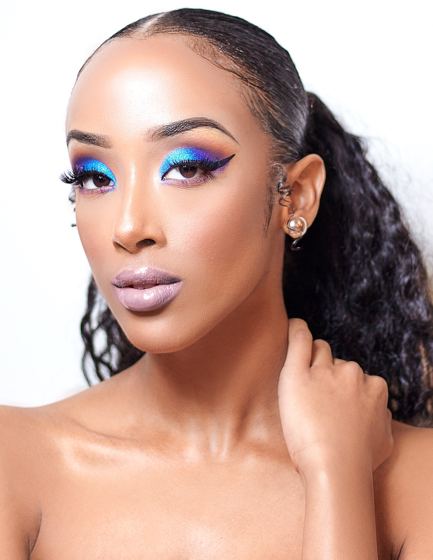 Soft Glam Makeup Application